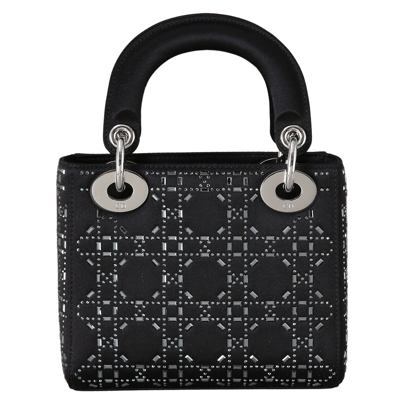 CHRISTIAN DIOR(USED)크리스찬디올 레이디디올 새틴 미니 백